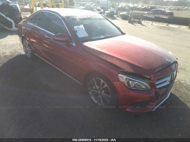 MERCEDES-BENZ C-CLASS 2016 55swf4jb2gu112437