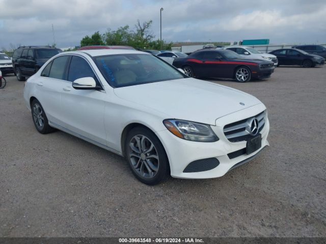 MERCEDES-BENZ C-CLASS 2016 55swf4jb2gu115709