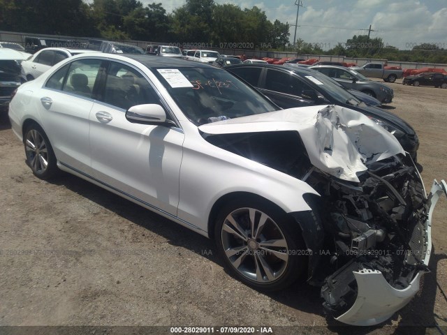 MERCEDES-BENZ C-CLASS 2016 55swf4jb2gu142862