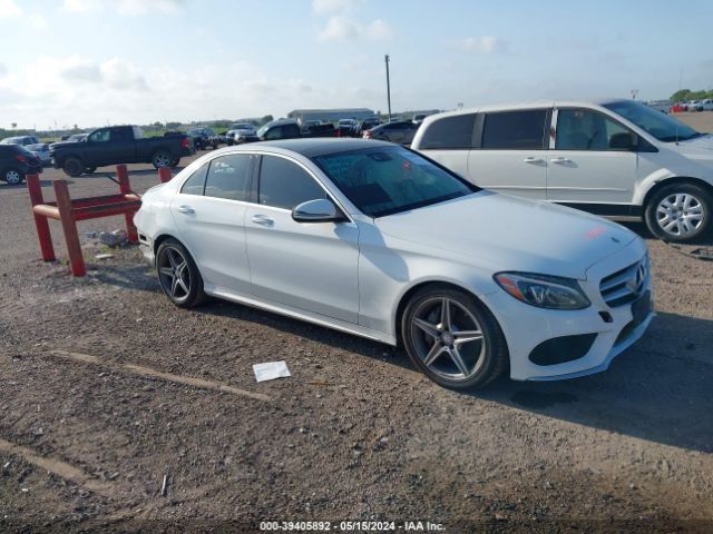 MERCEDES-BENZ C 300 2016 55swf4jb2gu153361