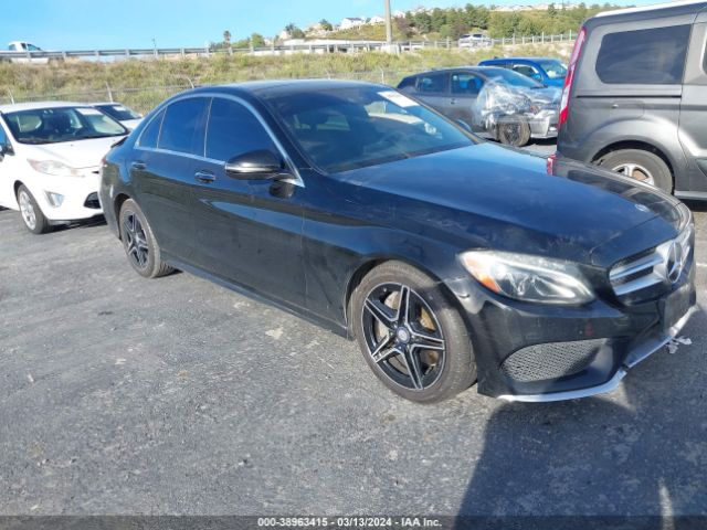 MERCEDES-BENZ C 300 2016 55swf4jb2gu155126