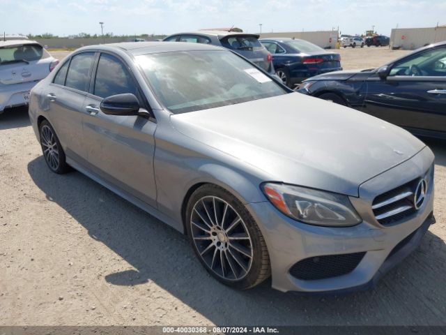 MERCEDES-BENZ C-CLASS 2016 55swf4jb2gu157636