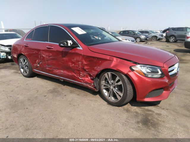 MERCEDES-BENZ C-CLASS 2016 55swf4jb2gu160973