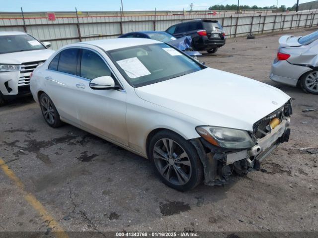 MERCEDES-BENZ C-CLASS 2016 55swf4jb2gu169589