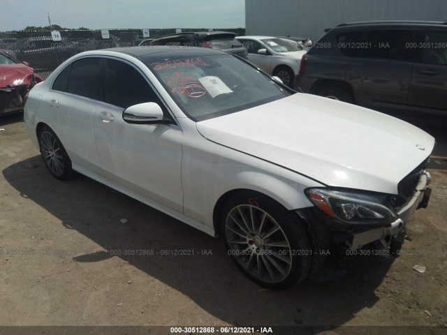 MERCEDES-BENZ C-CLASS 2017 55swf4jb2hu186281