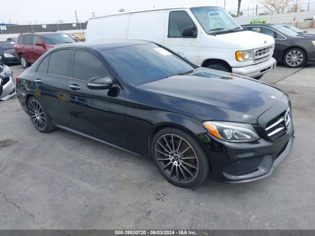 MERCEDES-BENZ C-CLASS 2017 55swf4jb2hu188306