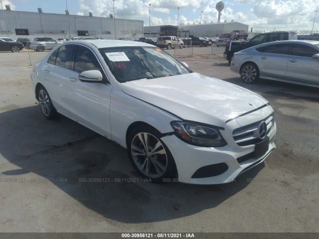 MERCEDES-BENZ C-CLASS 2017 55swf4jb2hu196146