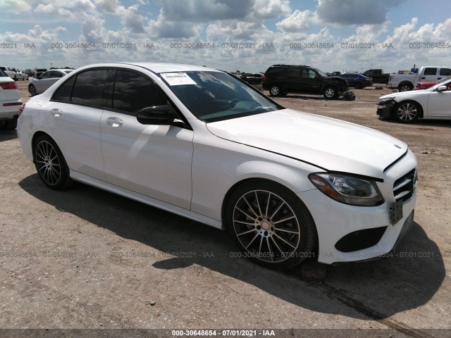 MERCEDES-BENZ C-CLASS 2017 55swf4jb2hu201555