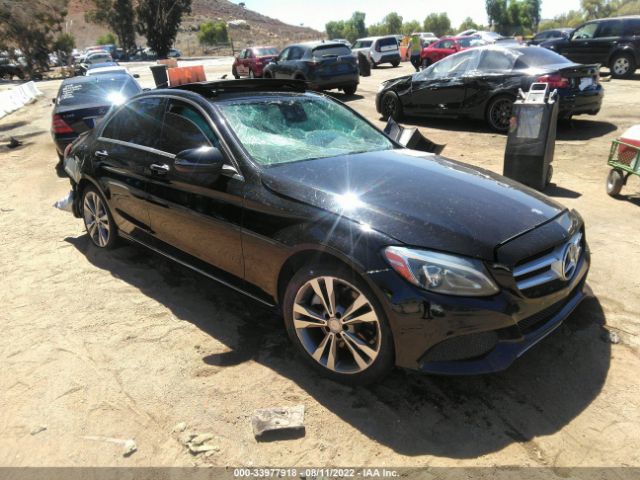 MERCEDES-BENZ C-CLASS 2017 55swf4jb2hu207629