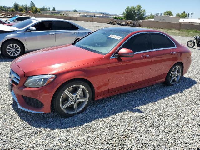 MERCEDES-BENZ C-CLASS 2017 55swf4jb2hu218730