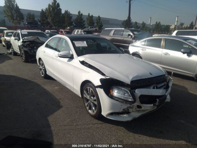 MERCEDES-BENZ C-CLASS 2017 55swf4jb2hu226441