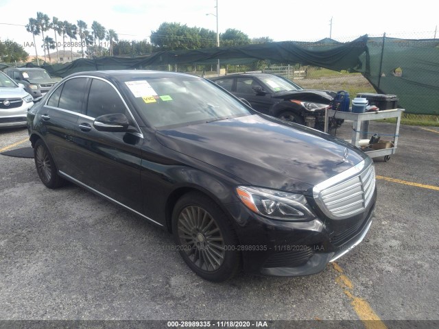 MERCEDES-BENZ C-CLASS 2015 55swf4jb3fu044518