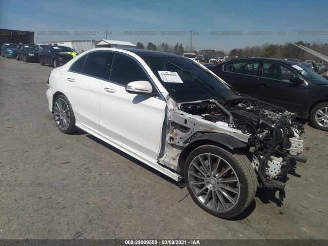 MERCEDES-BENZ C-CLASS 2015 55swf4jb3fu050545