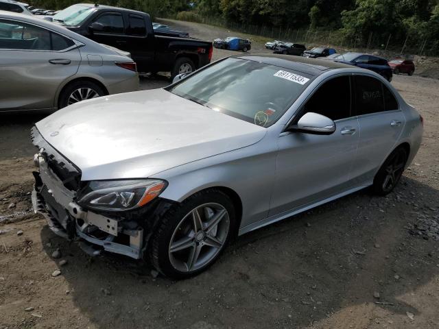 MERCEDES-BENZ C-CLASS 2015 55swf4jb3fu064638