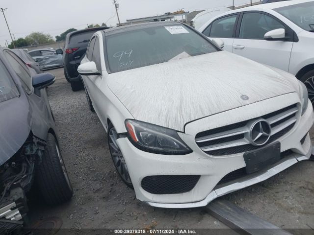 MERCEDES-BENZ C 300 2015 55swf4jb3fu085716