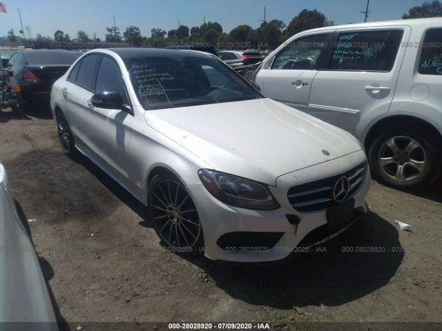 MERCEDES-BENZ C-CLASS 2016 55swf4jb3gu121566