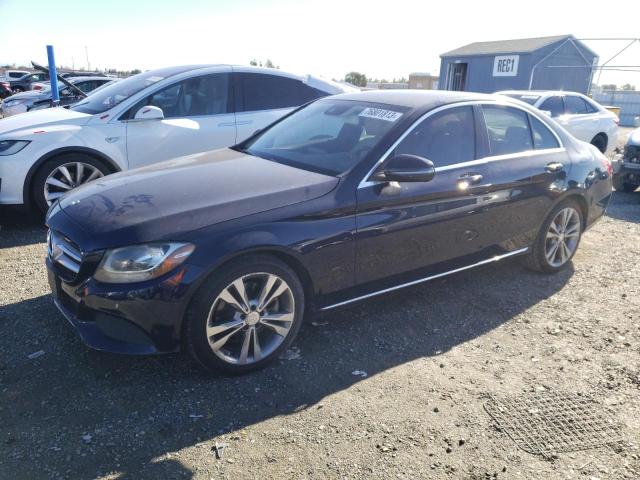 MERCEDES-BENZ C-CLASS 2016 55swf4jb3gu124600