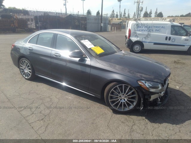 MERCEDES-BENZ C-CLASS 2016 55swf4jb3gu145026