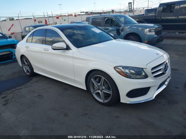 MERCEDES-BENZ C 300 2016 55swf4jb3gu151604