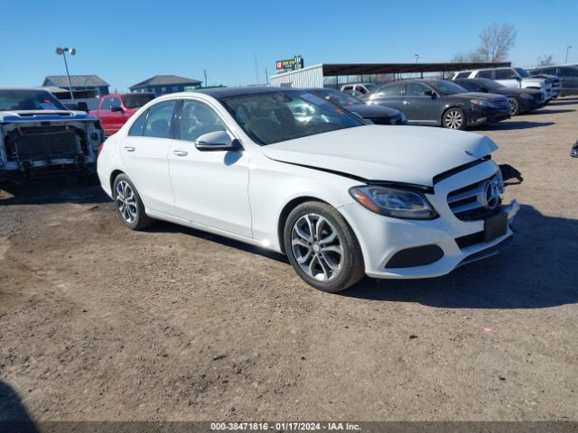 MERCEDES-BENZ C 300 2016 55swf4jb3gu158343