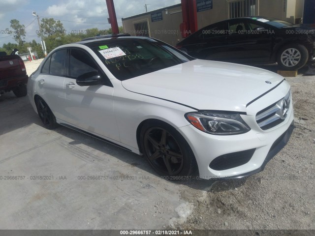 MERCEDES-BENZ C-CLASS 2016 55swf4jb3gu163896