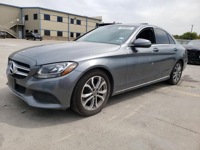 MERCEDES-BENZ C-CLASS 2018 55swf4jb3ju252889