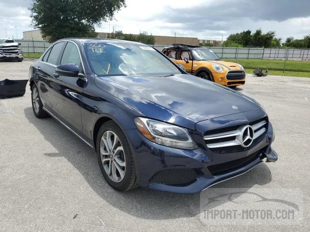 MERCEDES-BENZ C-KLASSE 2018 55swf4jb3ju258269