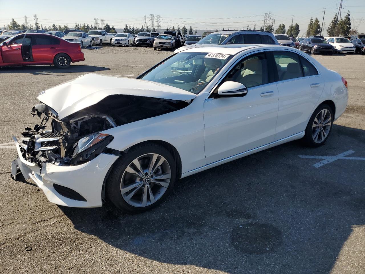 MERCEDES-BENZ C-KLASSE 2018 55swf4jb3ju261690