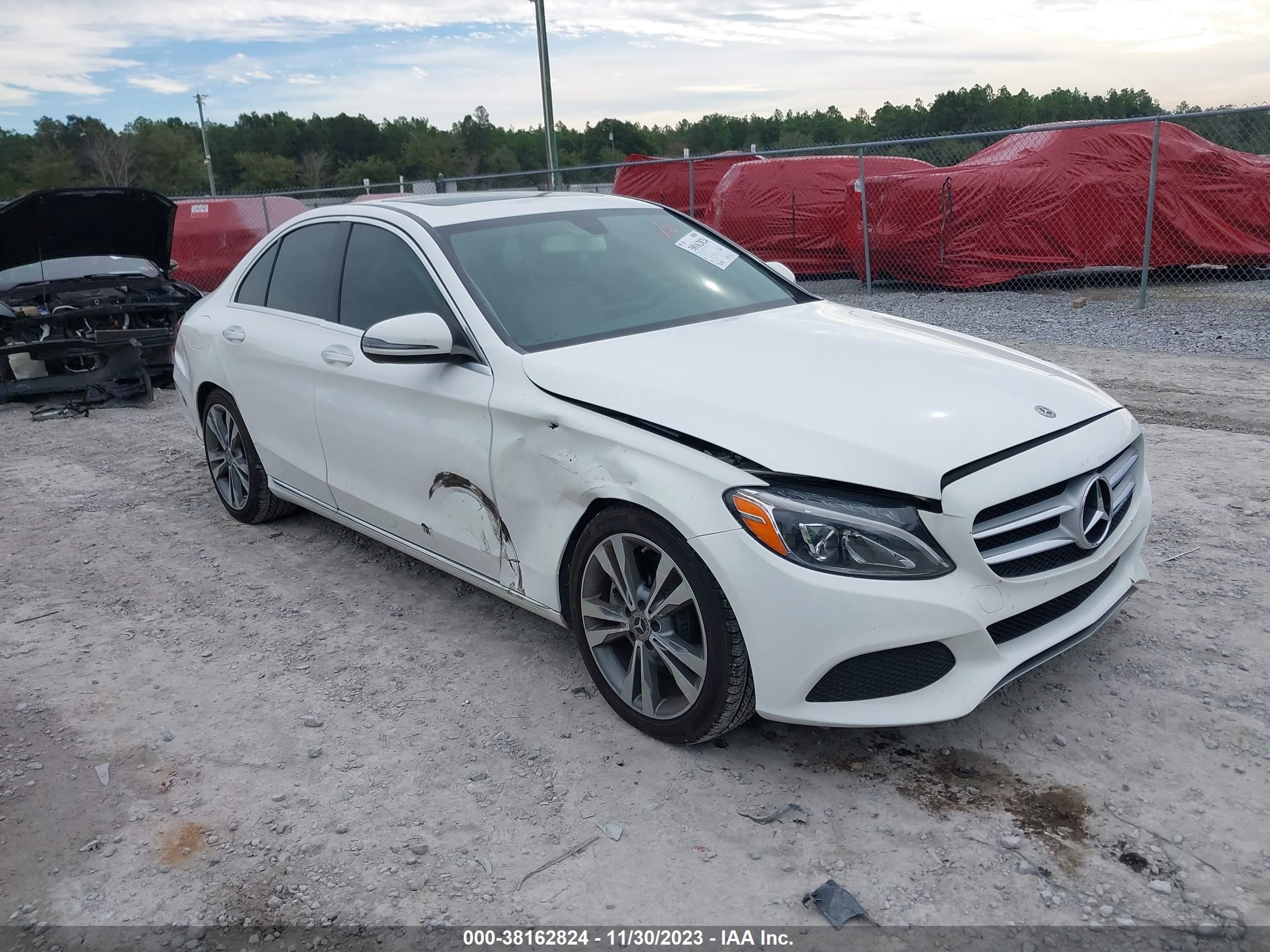 MERCEDES-BENZ C-KLASSE 2018 55swf4jb3ju275752