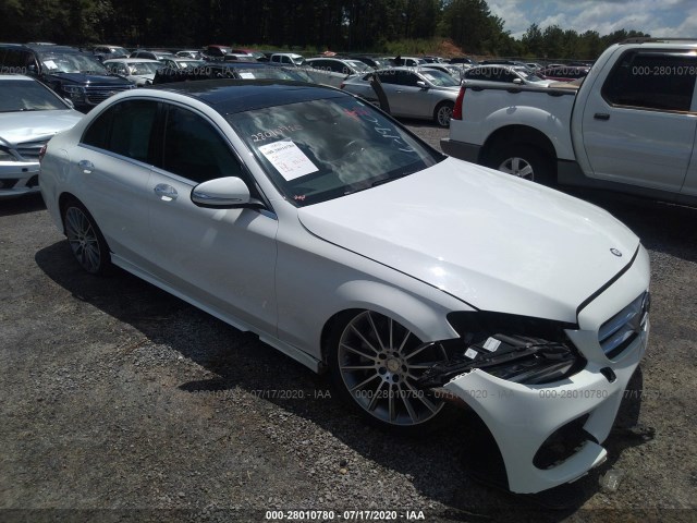 MERCEDES-BENZ C-CLASS 2015 55swf4jb4fu045239