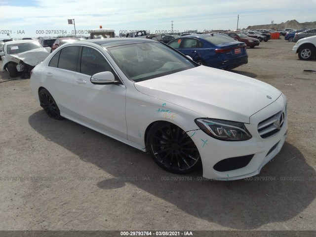 MERCEDES-BENZ C-CLASS 2015 55swf4jb4fu055835