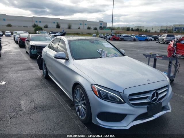 MERCEDES-BENZ C 300 2016 55swf4jb4gu106705