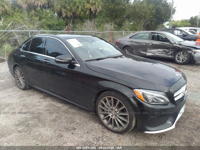 MERCEDES-BENZ C-CLASS 2016 55swf4jb4gu141423