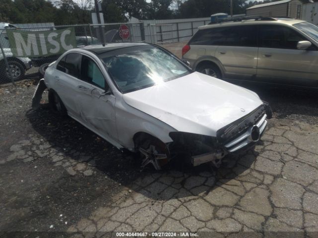 MERCEDES-BENZ C-CLASS 2016 55swf4jb4gu175734