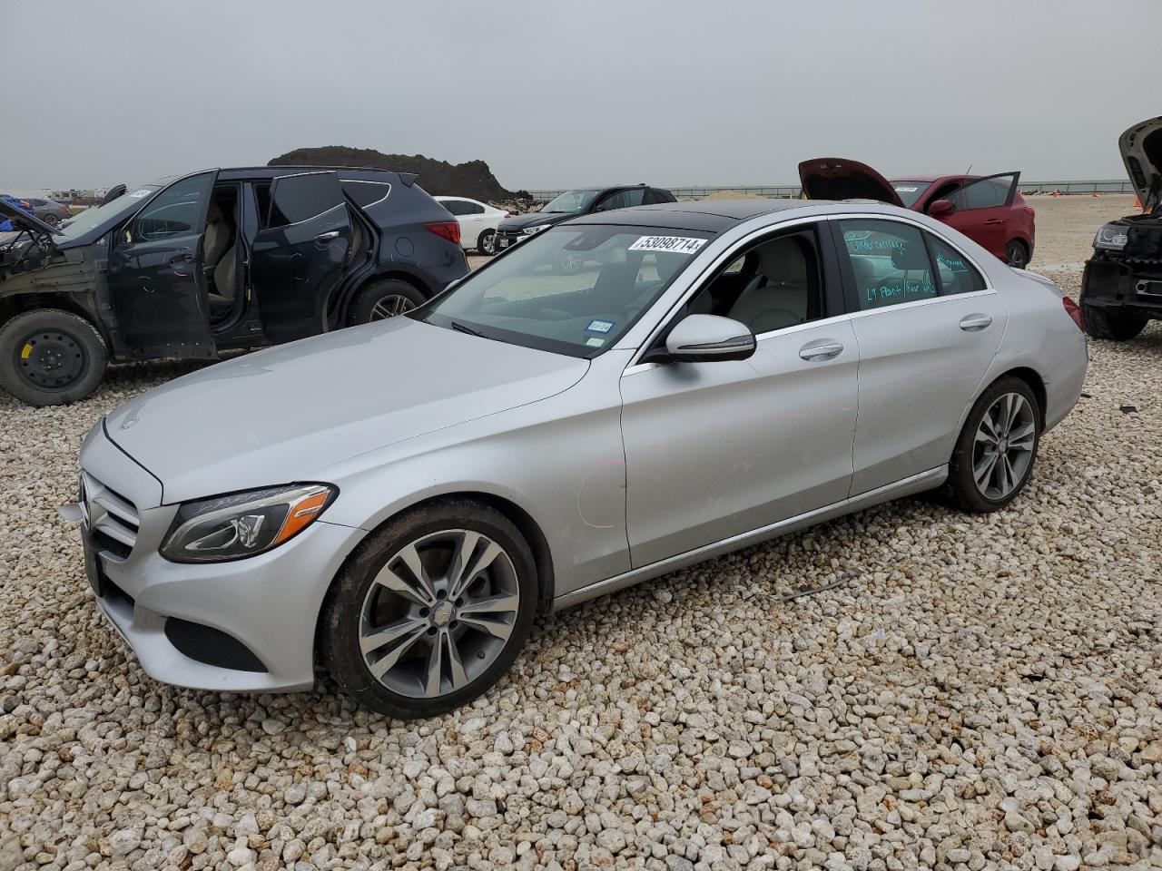 MERCEDES-BENZ C-KLASSE 2017 55swf4jb4hu194057