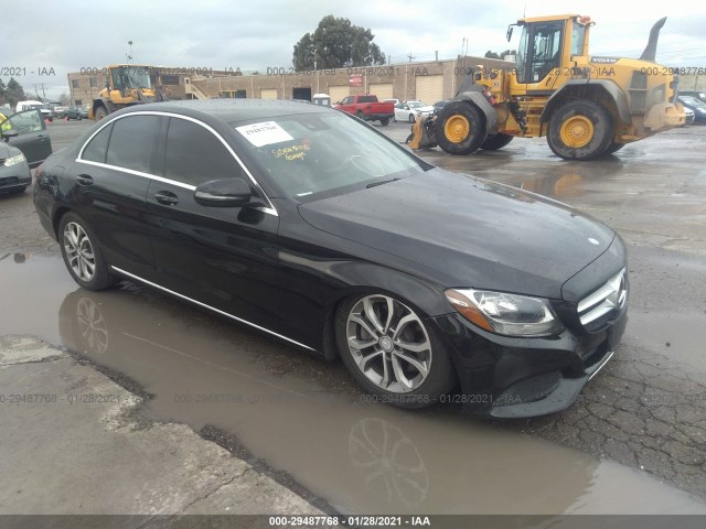 MERCEDES-BENZ C-CLASS 2017 55swf4jb4hu196889