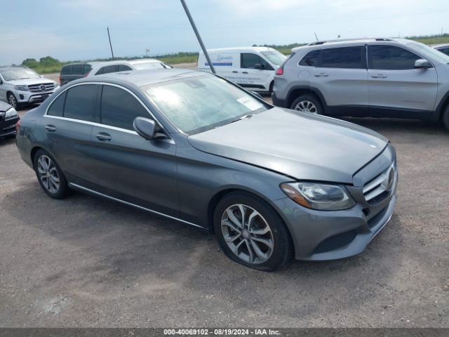 MERCEDES-BENZ C-CLASS 2017 55swf4jb4hu208281