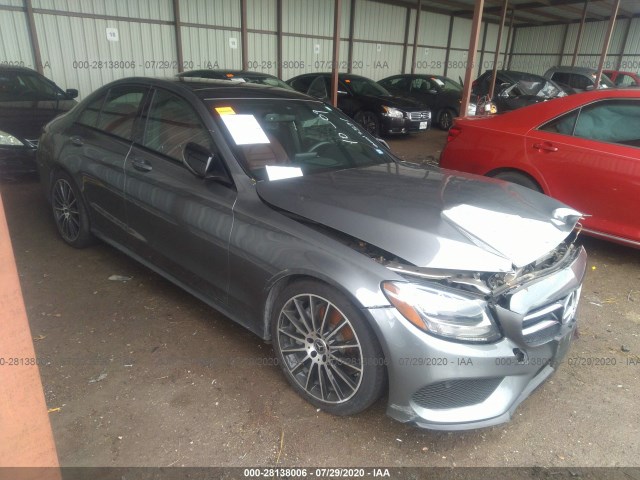 MERCEDES-BENZ C-CLASS 2017 55swf4jb4hu214937