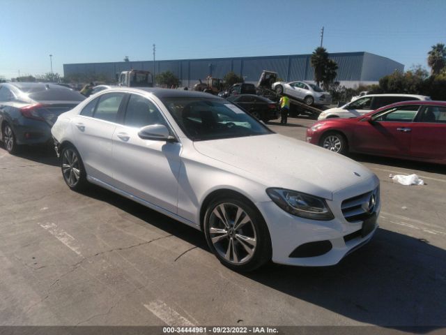 MERCEDES-BENZ C-CLASS 2017 55swf4jb4hu217501