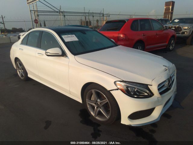 MERCEDES-BENZ C-CLASS 2017 55swf4jb4hu223198