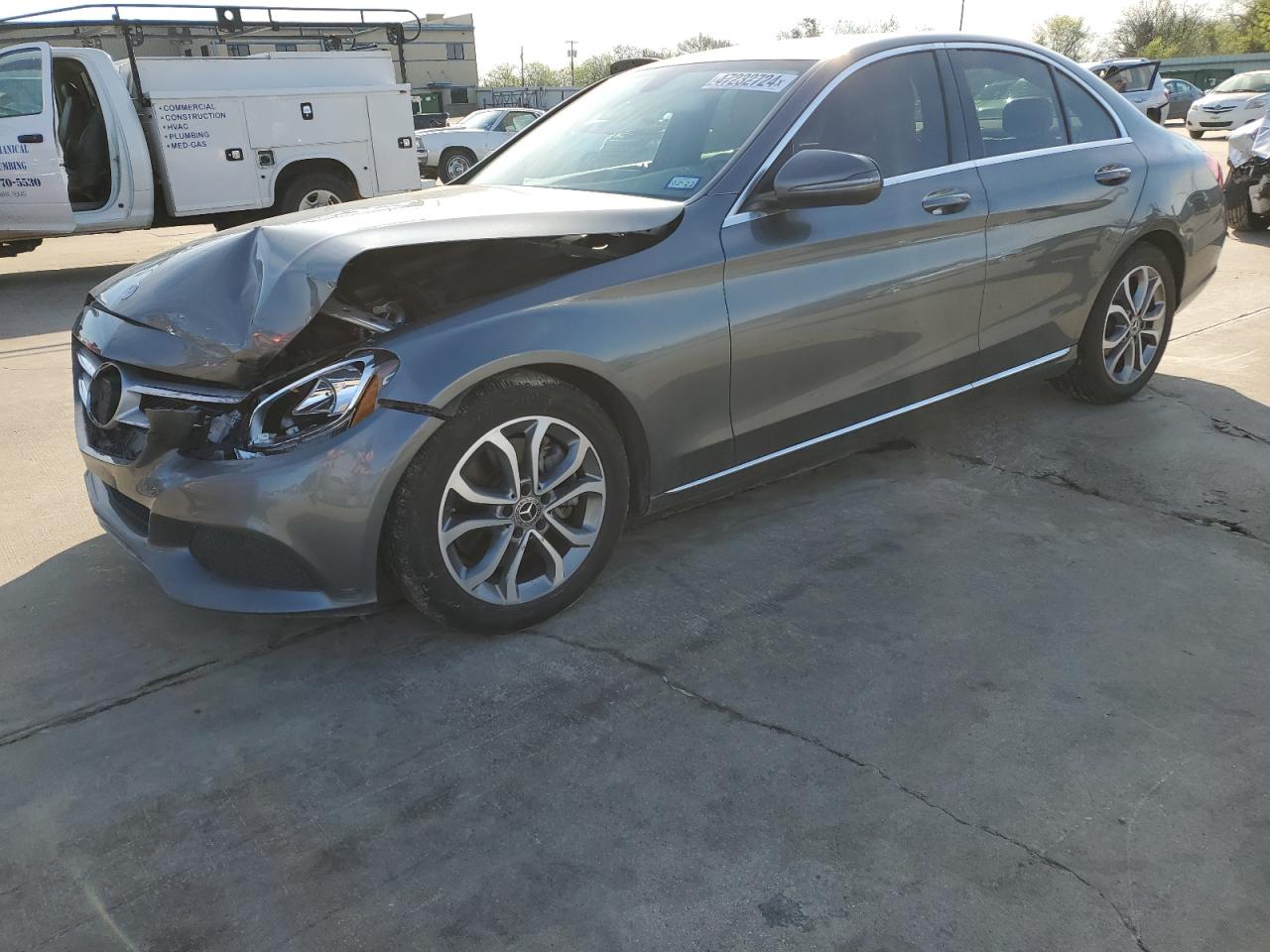 MERCEDES-BENZ C-KLASSE 2017 55swf4jb4hu224660