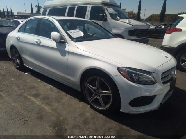 MERCEDES-BENZ C-CLASS 2018 55swf4jb4ju243893