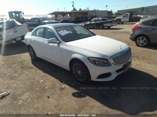 MERCEDES-BENZ C-CLASS 2015 55swf4jb5fu047114