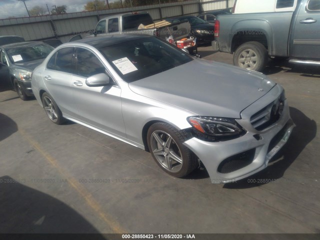 MERCEDES-BENZ C-CLASS 2015 55swf4jb5fu055598