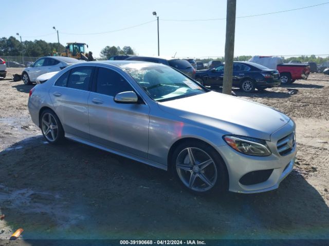 MERCEDES-BENZ C 300 2015 55swf4jb5fu072787