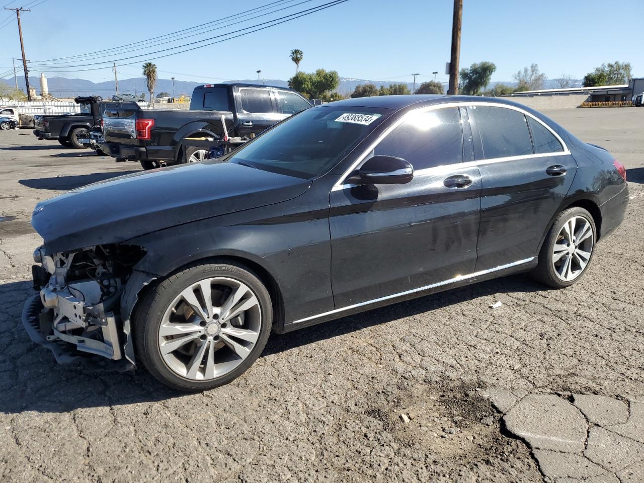 MERCEDES-BENZ C-CLASS 2015 55swf4jb5fu074538