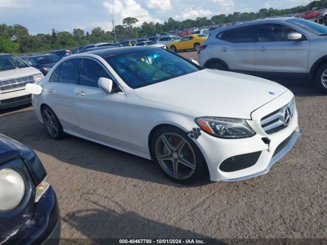 MERCEDES-BENZ C-CLASS 2016 55swf4jb5gu105692