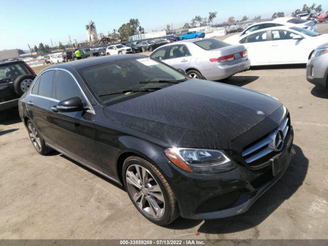 MERCEDES-BENZ C-CLASS 2016 55swf4jb5gu125618