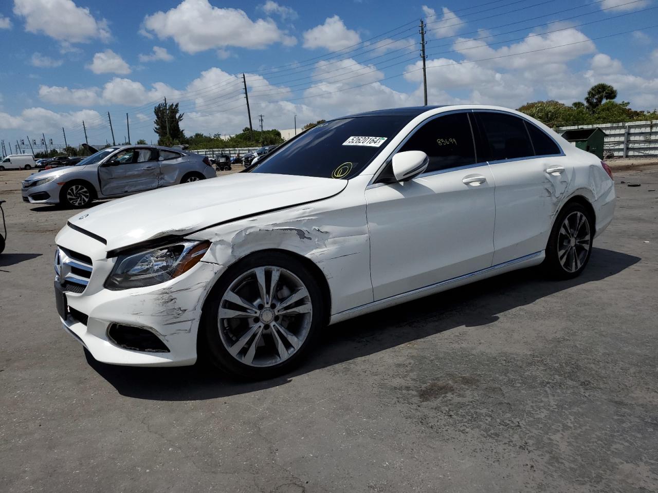 MERCEDES-BENZ C-KLASSE 2016 55swf4jb5gu132455