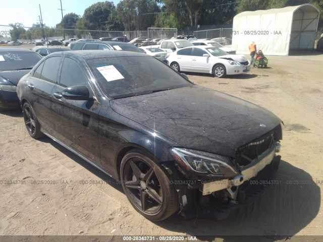 MERCEDES-BENZ C-CLASS 2016 55swf4jb5gu140653